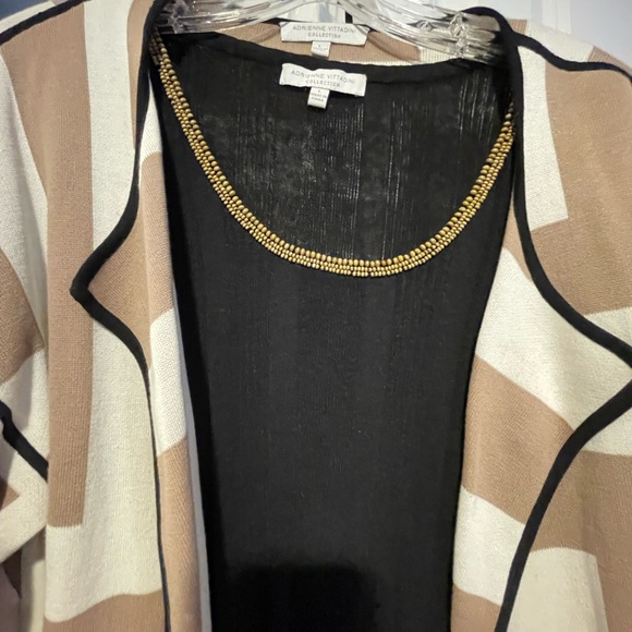 Special! NOW $29 Beautiful Adrienne Vittadin Collection 2 piece Sweater set - Picture 4 of 9